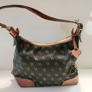 Vintage Y2K Dooney & Bourke With Heart Logo and Rainbow Zipper